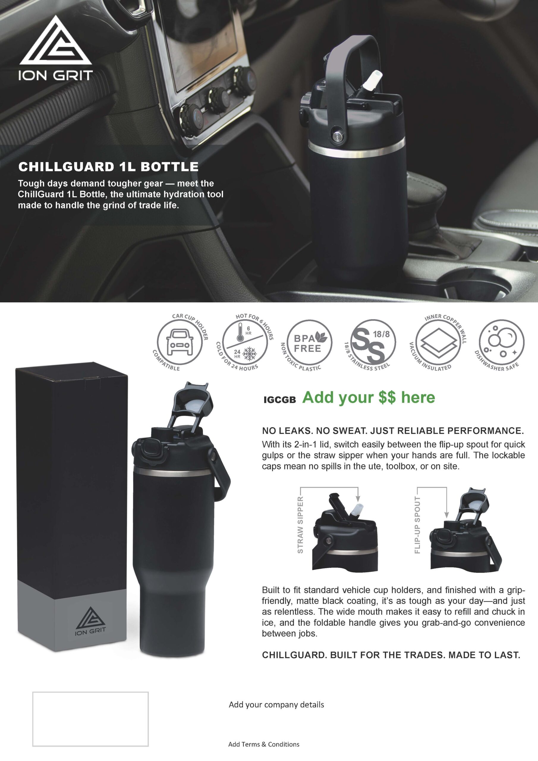 ChillGuard 1L Bottle