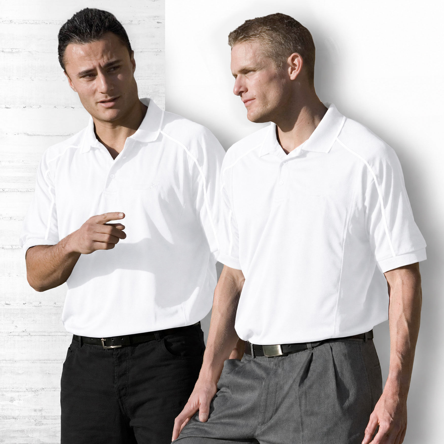 Dri Gear Eyelet Polo - Mens