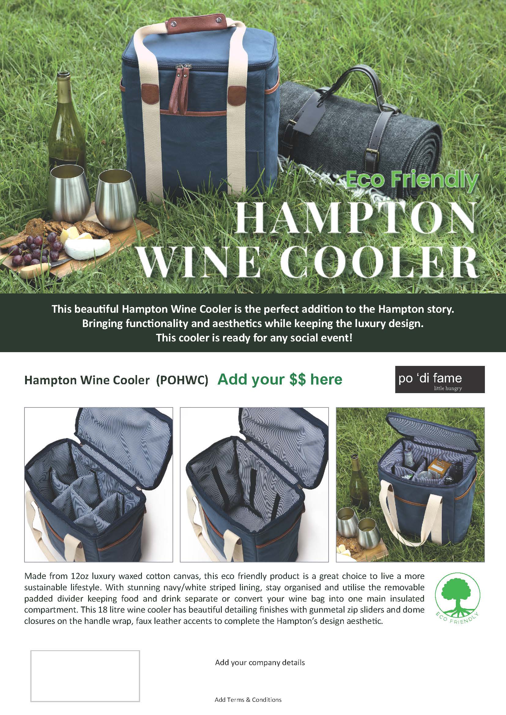 Hampton Wine Cooler