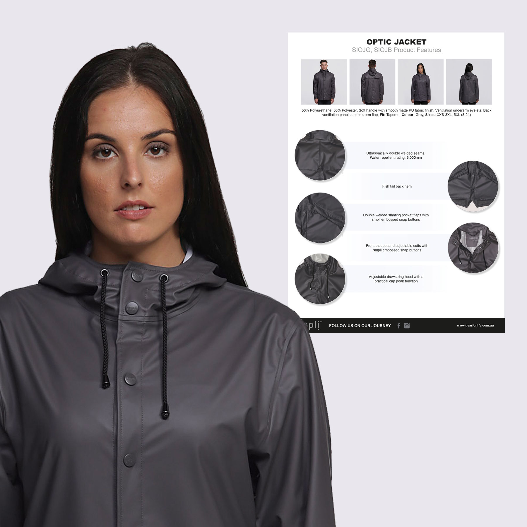 Optic Jacket Tech Sheet