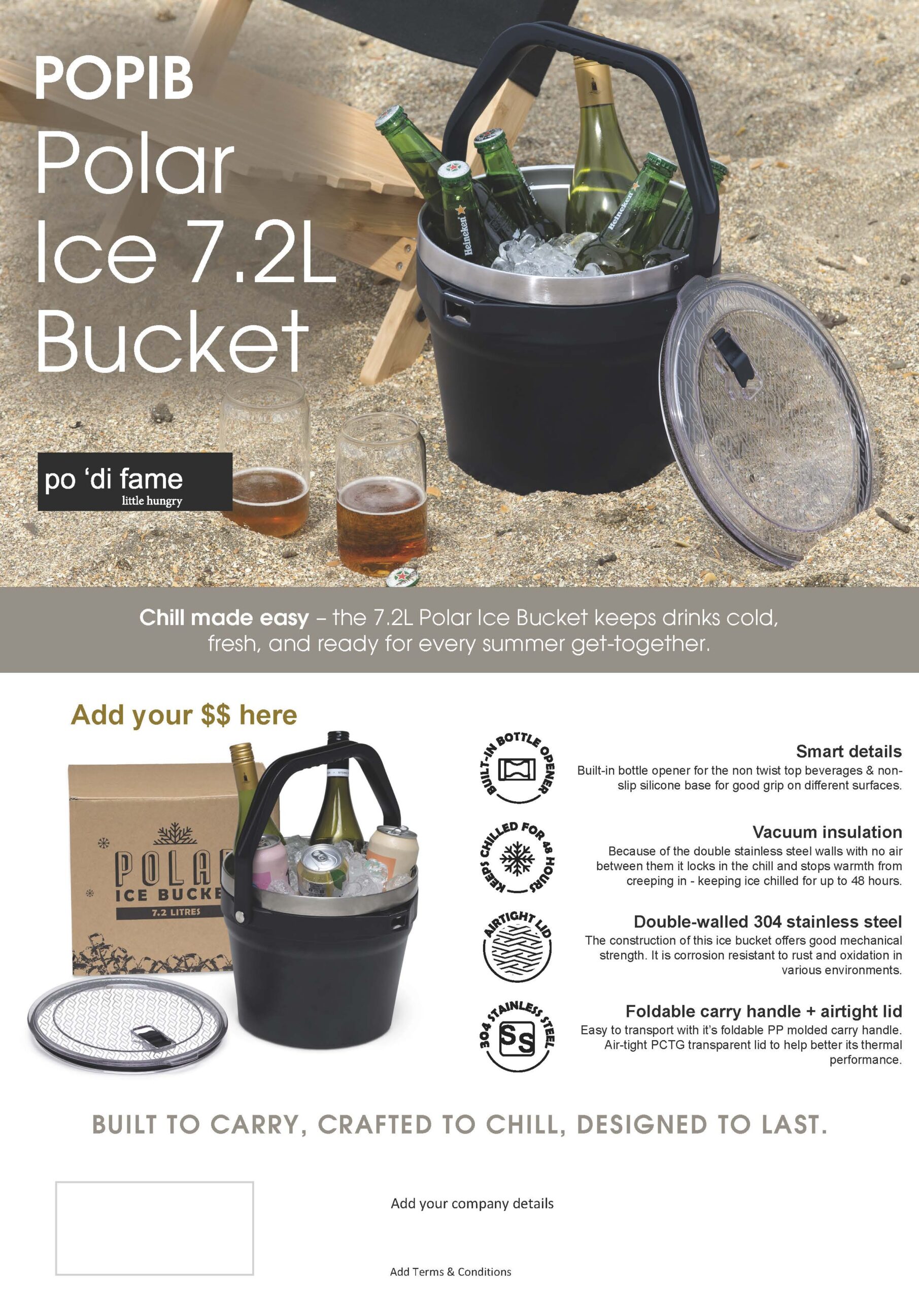 Polar Ice 7.2L Bucket