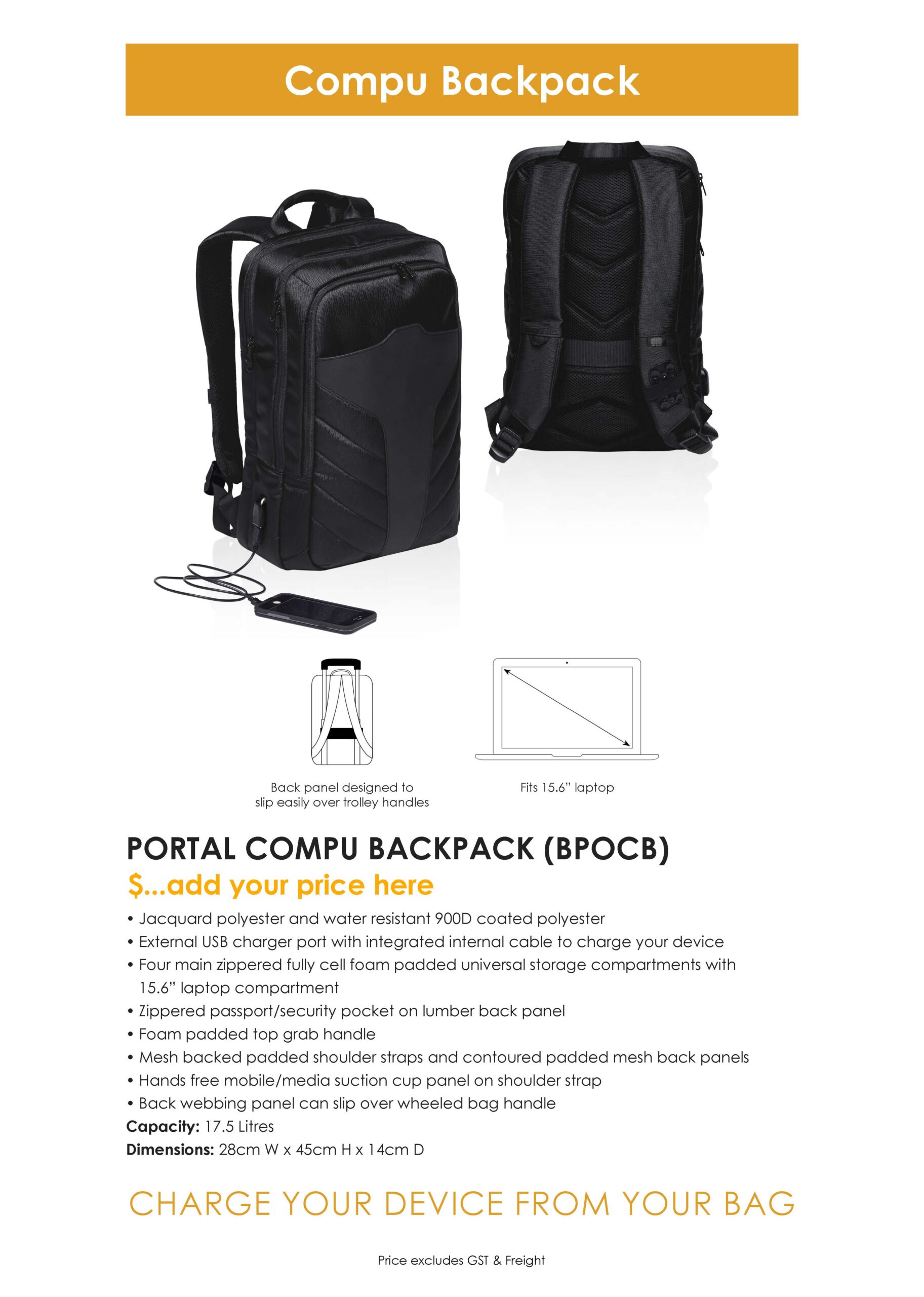 Portal Compu Backpack
