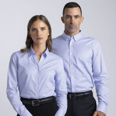 Barkers Corporate Hudson Check Shirt