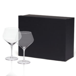 2x gin Glasses with Presentation Box