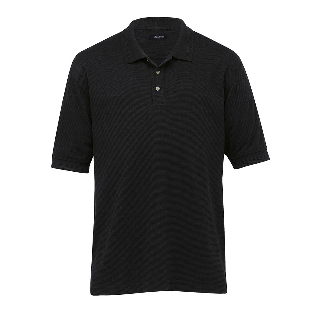 Men's Ottoman Polo - Black main image 1