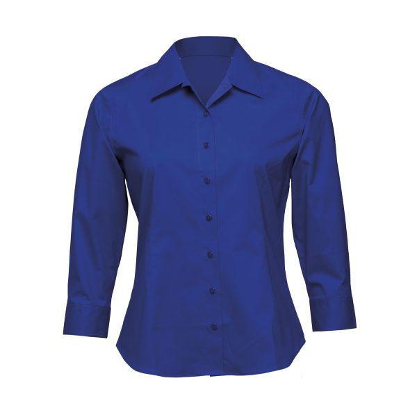 outlet-womens-stretch-fitted-blouse-french-blue-600x600