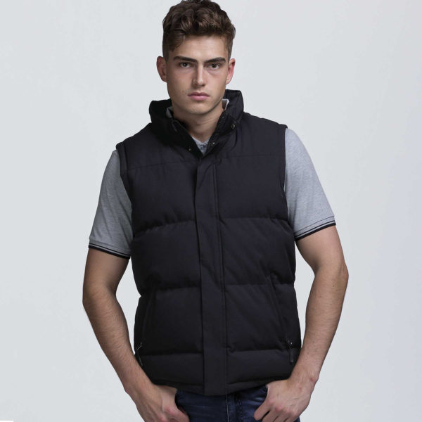 Junction Puffa Vest - Black