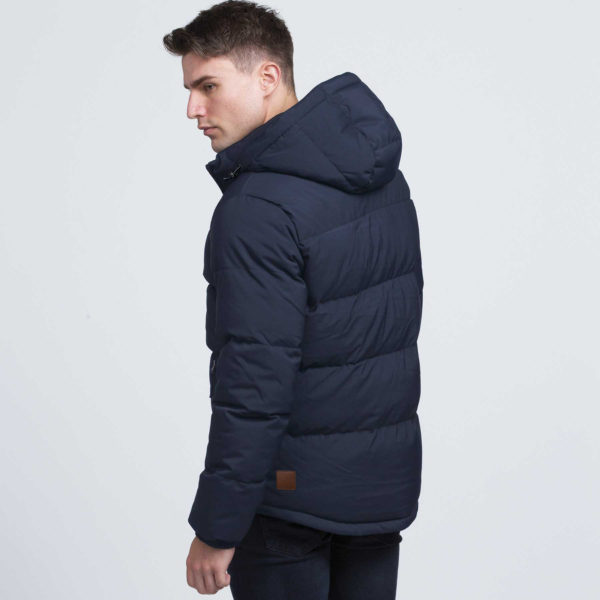 Terrain Puffa Jacket-Navy