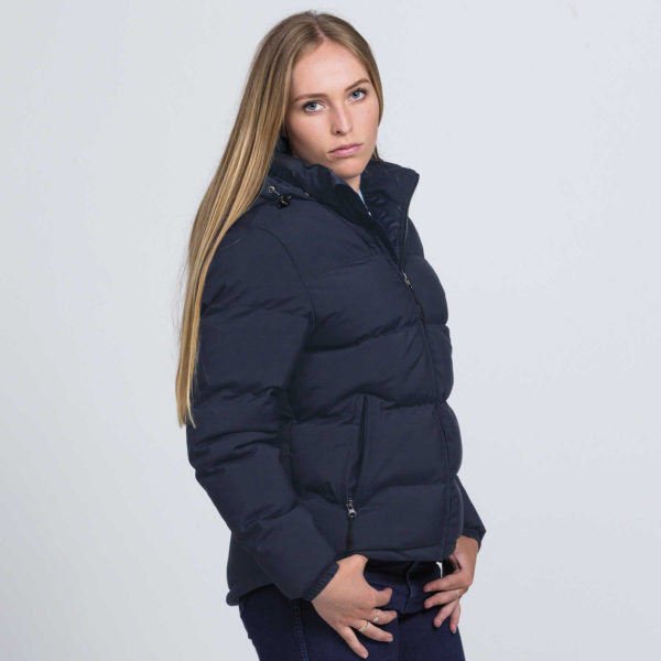 Terrain Puffa Jacket-Navy