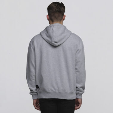 Mens Grey Marle - Back