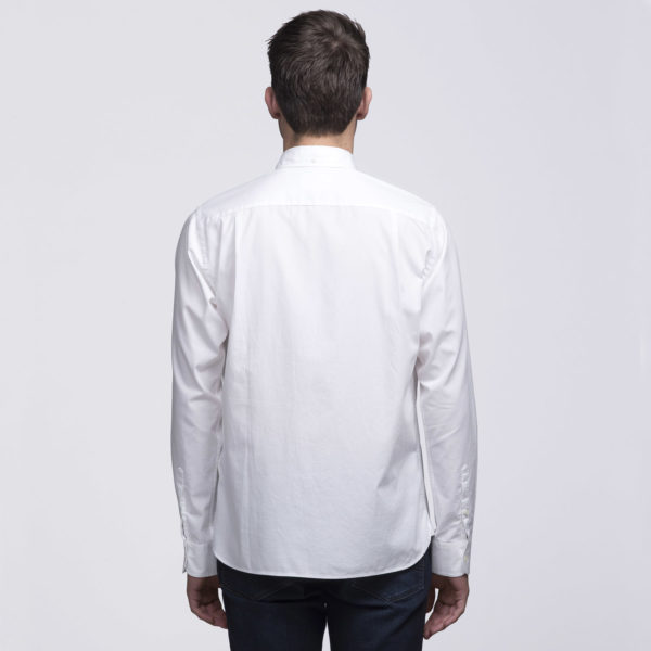 Mens White - Back