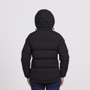 Black - Back (hood up)