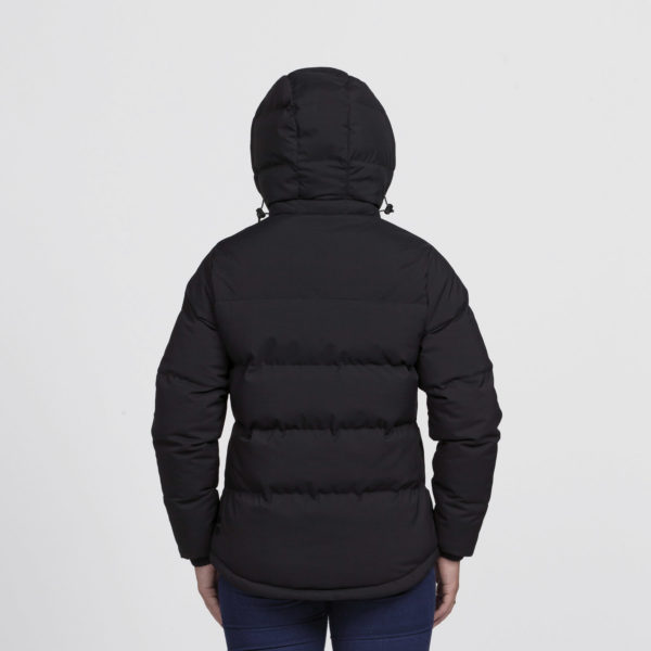 Black - Back (hood up)