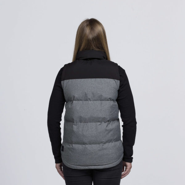 Grey Melange/Black - Back