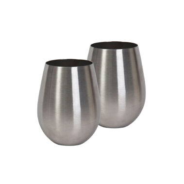 Stainless Steel Wine Glasses