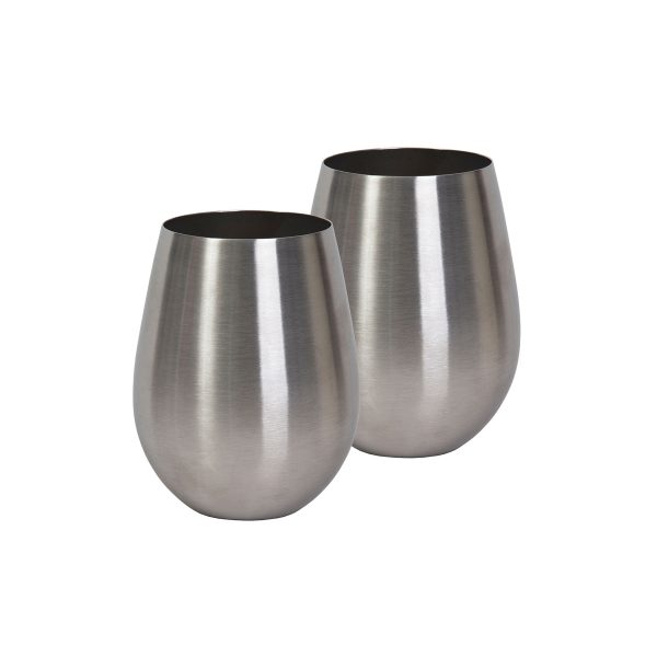 Stainless Steel Wine Glasses